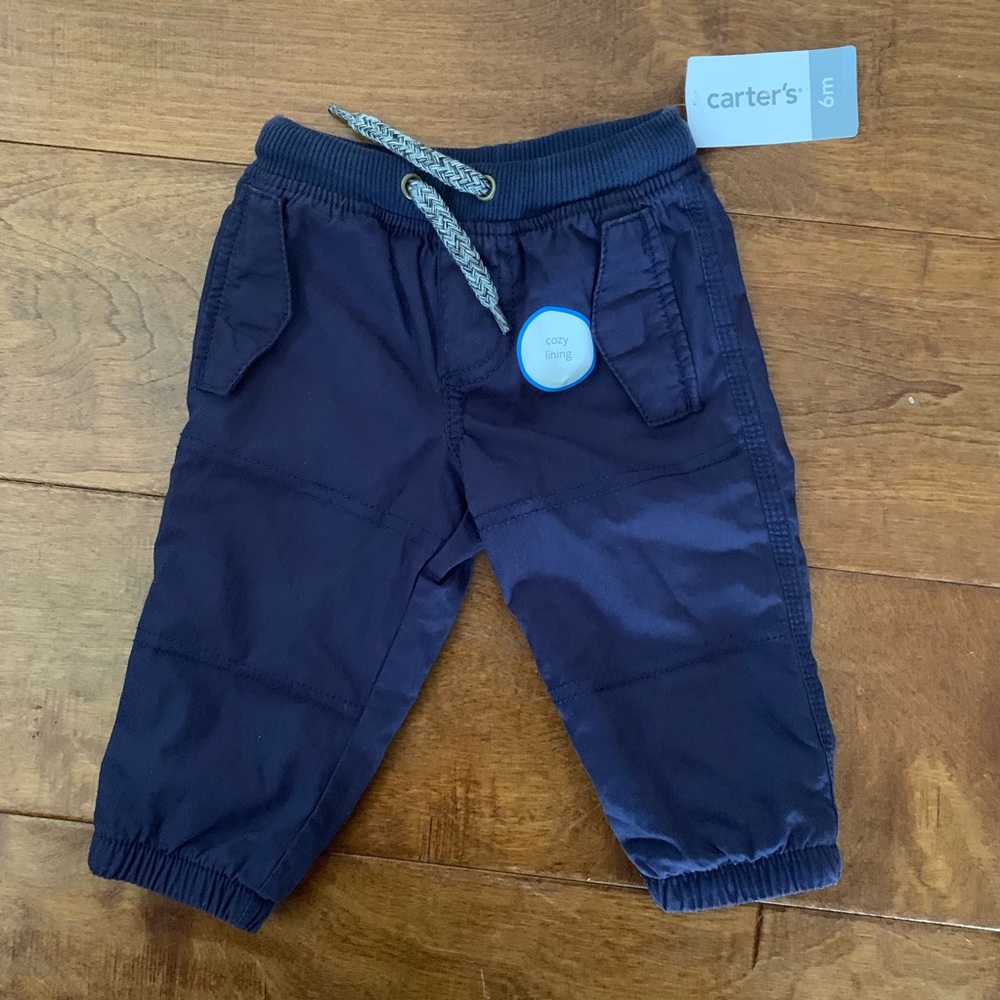 NWT Baby lined pants